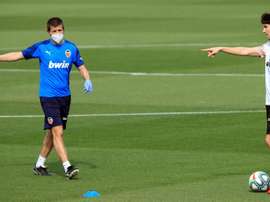 Valencia volta a treinar. EFE/ Valencia Cf