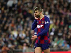 Pique, Lenglet and Umtiti, the ones who will suffer most from LaLiga's return. EFE