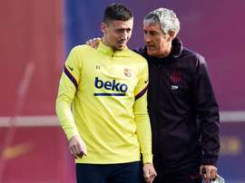 Pleine confiance en Lenglet pour la saison prochaine. EFE