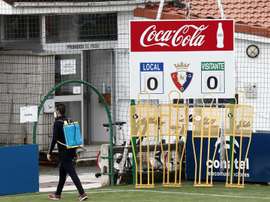 Osasuna anunció beneficios en plena pandemia. EFE