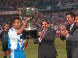 El Deportivo por fin se llevó la Liga hace 20 años. AFP