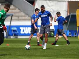 La Real Sociedad, de vuelta al trabajo. EFE/Manix Díaz De Rada/Real Sociedad