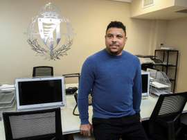 Ronaldo Nazario, ex-jogador e atual presidente do Real Valladolid.EFE/Emilio Naranjo/Arquivo