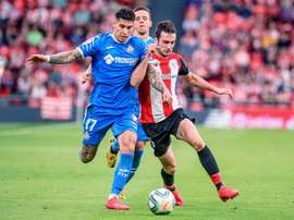 Lekue se queda con el Aduriz persona antes que con el jugador. EFE/Archivo