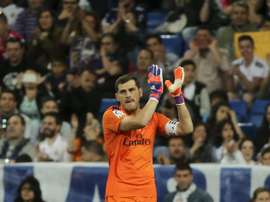 Casillas promises to return to Real Madrid in the future. EFE