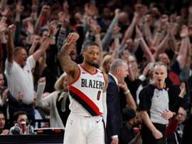Portland Trail Blazers guard Damian Lillard. EFE/EPA/STEVE DIPAOLA/Archivo