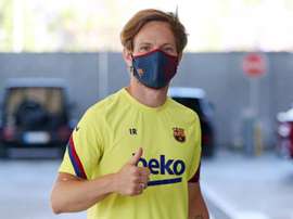 Barça will not pave the way for Rakitic to return to Sevilla. EFE