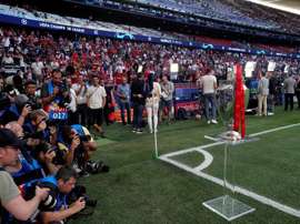 CSD y LaLiga perfilaron el protocolo para los medios en los estadios. EFE