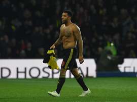 Deeney reveals hurtful comments wishing his baby son 'gets coronavirus'. EFE