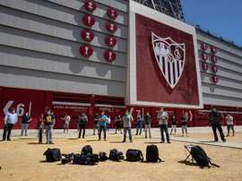 El protocolo de LaLiga ha dejado a muchos medios en la estacada. EFE