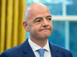 Infantino elogió el legado del 'Macho' Figueroa. EFE/Archivo