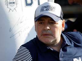 Maradona seguirá otro año más en Gimnasia. EFE