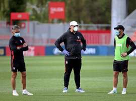 El seleccionador de Dinamarca tiene al Cholo como referente. EFE