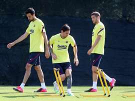 Barcelona will train at the Camp Nou. EFE