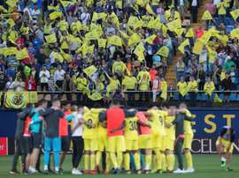 El Villarreal ya sabe cómo hacer frente a las gradas vacías. EFE