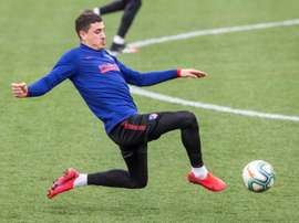 Giménez volverá a ser titular en San Mamés. EFE