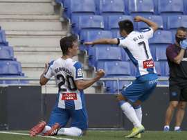 Wu Lei scored for Espanyol. EFE
