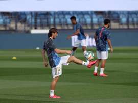 Modric, uno de los dos sancionados del Real Madrid. EFE