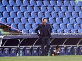 Bordalás no sabe si podrá contar con sus dos jugadores ante el Eibar. EFE