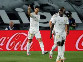 A mensagem de Asensio após marcar quase um ano depois. EFE