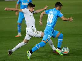 Fede Valverde y Maxi Gómez, dos uruguayos con gran futuro. EFE