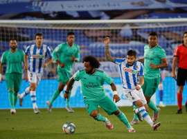Marcelo voltou ao seu melhor nível na hora certa. EFE/Juan Herrero