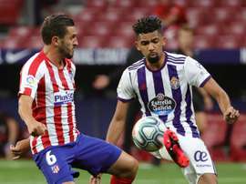 Matheus ya ha debutado con el Valladolid, pero Setién no tiene ojos para él. EFE/Archivo
