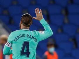Sergio Ramos analizó y despidó el curso en Twitter. EFE