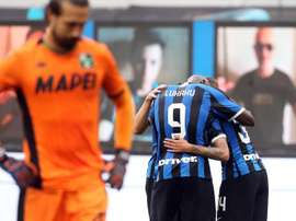 El Inter tropezó de forma sorprendente. EFE
