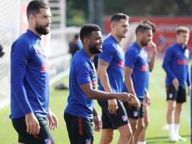 Simeone recupera a Felipe en la vuelta al trabajo. EFE