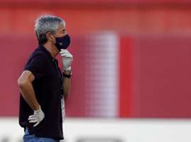 Setién utilizou um esquema que funcionou no último jogo. EFE/JuanJo Martín