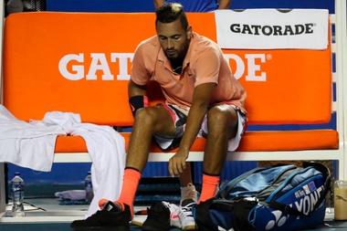 Nick Kyrgios de Australia. EFE/David Guzmán/Archivo