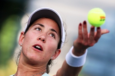 La tenista Garbiñe Muguruza. EFE//EPA/ALI HAIDER