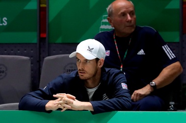 El tenista británico Andy Murray. EFE/Kiko Huesca/Archivo