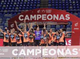 El Burela se consagra y gana la Liga. EFE/Carlos Díaz