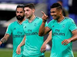 Casemiro se confie sur son avenir à Madrid. EFE