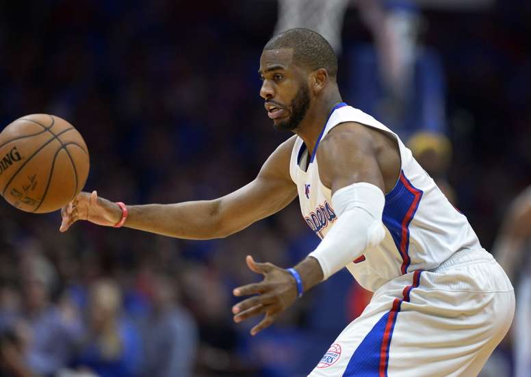 En la imagen, Chris Paul, el presidente del sindicato de jugadores. EFE/EPA/PAUL BUCK CORBIS/Archivo