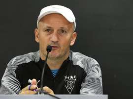 Pablo Repetto ha hecho historia al frente de Liga de Quito. EFE