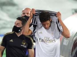 Varane incertain pour le match contre l'Athletic Bilbao. efe
