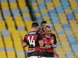 Flamengo despertou polêmica envolvendo transmissões de jogos. EFE/Antonio Lacerda