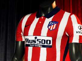 Atlético apresentou sua nova camisa. EFE/atléticodemadrid.com