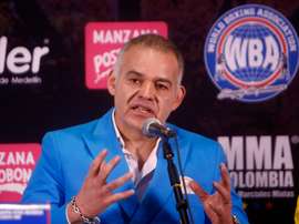 En la imagen el presidente de la Asociación Mundial de Boxeo (AMB), el venezolano Gilberto De Jesús Mendoza. EFE/Luis Eduardo Noriega A./Archivo