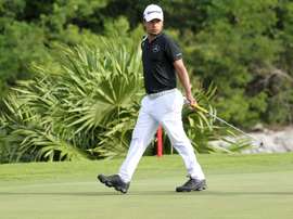 En la imagen, el golfista argentino Fabián Gómez. EFE/Alonso Cupul/Archivo