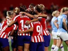 El Atleti regresa para la Champions Femenina. EFE