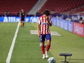 João Félix tem edema ósseo e não enfrentará o Celta em Vigo. EFE/JuanJo Martín