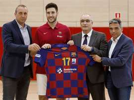 El mánager del equipo David Barrufet (i). EFE/Andreu Dalmau/Archivo