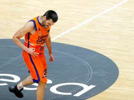 El alero de Valencia Basket, Fernando San Emeterio. EFE/Manuel Bruque/Archivo