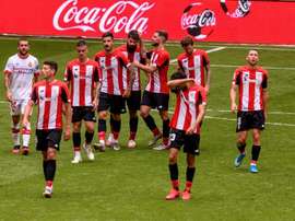 El Athletic vuelve sin Yeray, Iñigo y Yuri. EFE/Javier Zorrilla