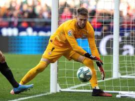 Thomas Vaclik has sprained the MCL in his right knee. EFE/Archivo