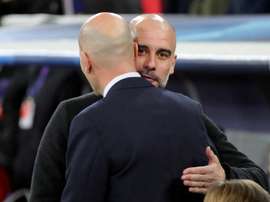 Guardiola veut jouer la Ligue des champions. EFE